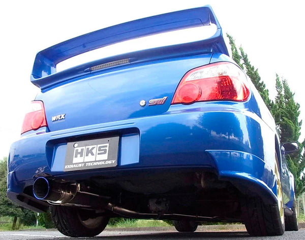 HKS Exhaust system Super Turbo Muffler Subaru Impreza GDA/GDB