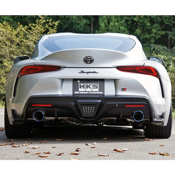 HKS Exhaust System Super Turbo Muffler (Compatible with Non-OPF Models) for Toyota GR Supra B48 Engine (DB22)