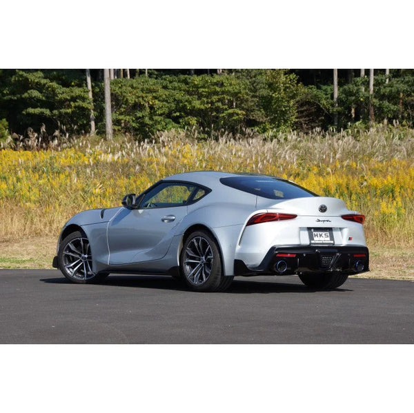 HKS Exhaust System Super Turbo Muffler (Compatible with Non-OPF Models) for Toyota GR Supra B48 Engine (DB26)