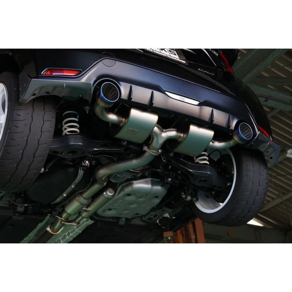 HKS Exhaust System Super Turbo Muffler Ti for Toyota GR Yaris (4BA-GXPA16) 2020-