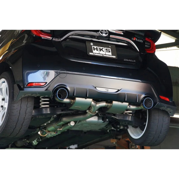 HKS Exhaust System Super Turbo Muffler Ti for Toyota GR Yaris (4BA-GXPA16) 2020-