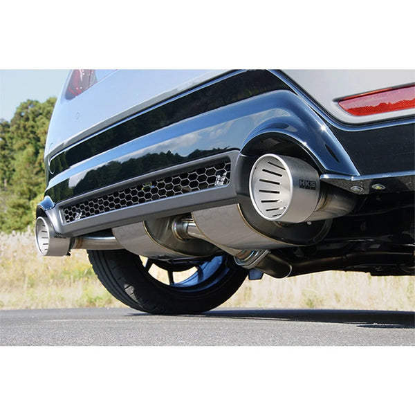 HKS Exhaust System Super Turbo Muffler Urban Matte Edition for Toyota GR Yaris Gen2 (XP210) 2024-