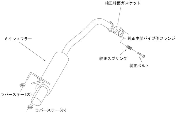 HKS Exhaust System Silent HI-Power for Honda Fit (GP4/GE8)