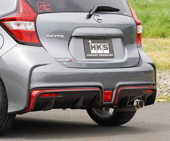 HKS Exhaust System Silent HI-Power for Nissan Note Nismo S (E12 KAI)