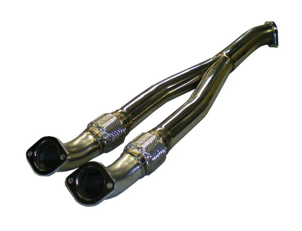 HKS Y-pipe without resonator for Nissan R35 GT-R