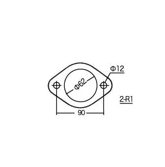 HKS Exhaust Gasket 60mm (2pk) old 17455-001100