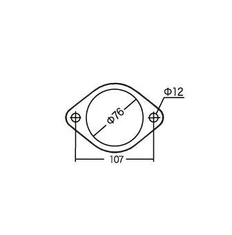 HKS Exhaust Gasket 75mm (2pk) [SR010352] old 3401-SA007