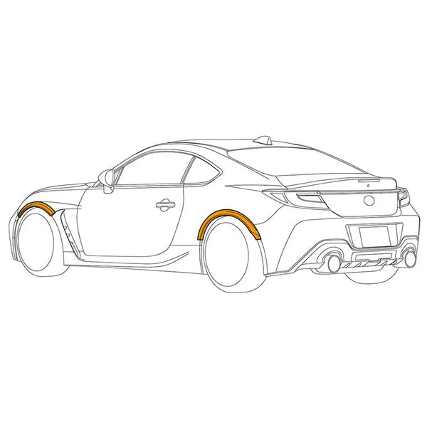 HKS Fender Molding for Subaru BRZ (ZD8) / Toyota GR86 (ZN8)