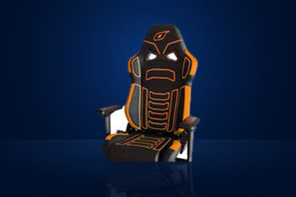 OMP GSX Office Chair – Black/Fluo Orange