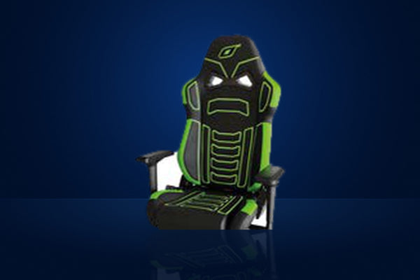 OMP GSX Office Chair – Black/Fluo Green