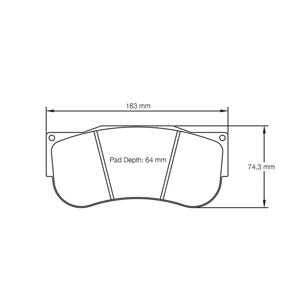 Pagid 2565 Racing Brake Pads for Caliper AP Racing CP9665