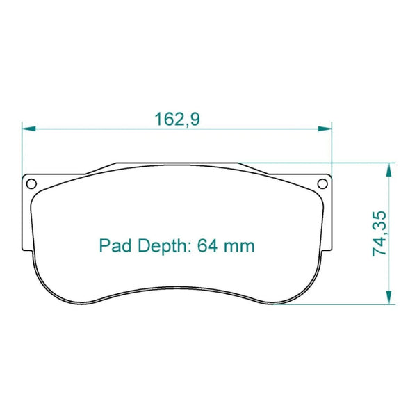 Pagid RSX brake pads