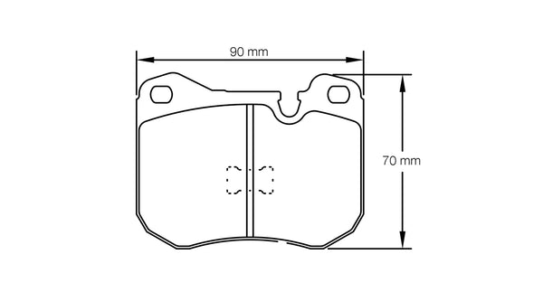 Pagid racing brake pads