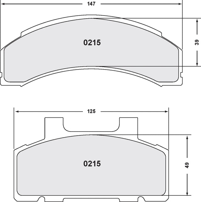 PFC 0215 Brake Pads