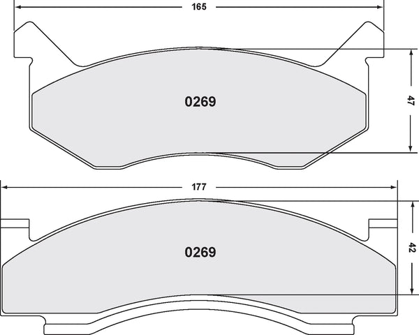 PFC 0269 Front Brake Pads