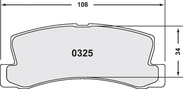 PFC 0325 Brake Pads