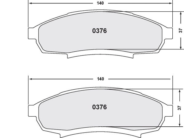 PFC 0376 Brake Pads