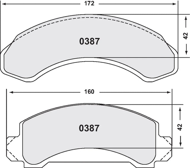 PFC 0387 Brake Pads