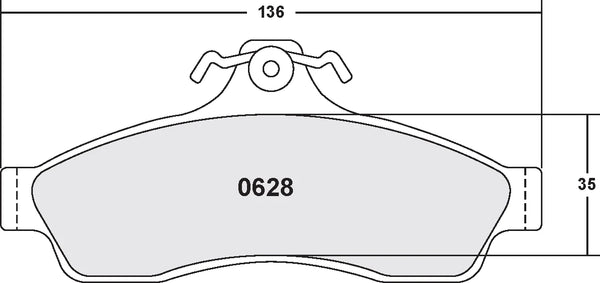 PFC 0628 Brake Pads