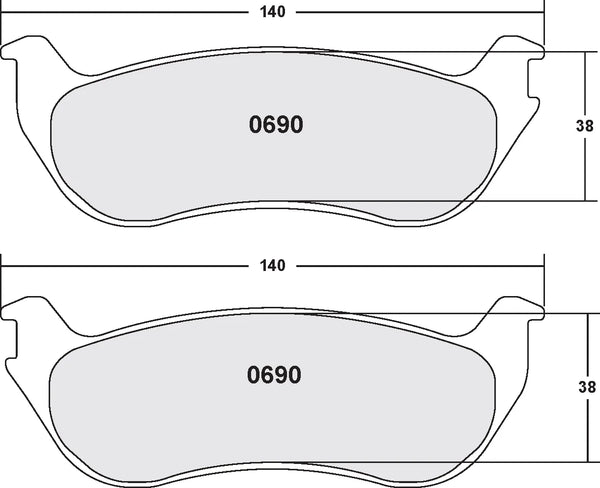 PFC 0690 Brake Pads