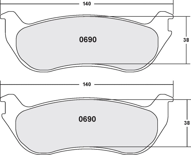 PFC 0690 Brake Pads