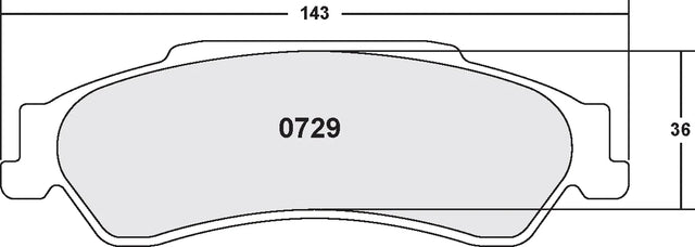 PFC 0729 Brake Pads
