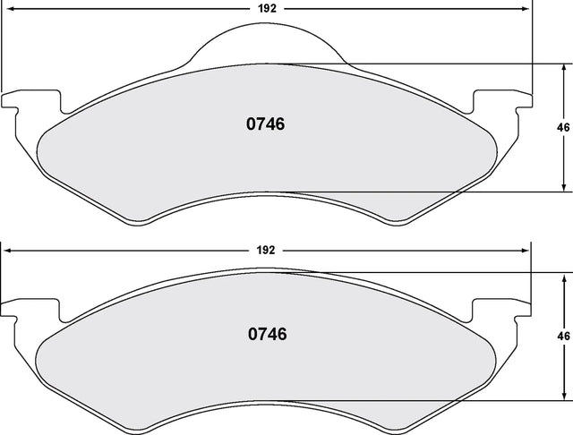 PFC 0746 Brake Pads