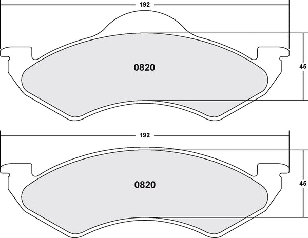 PFC 0820 Brake Pads