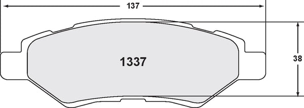 PFC 1337 Brake Pads