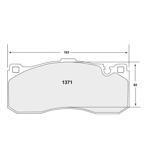 PFC 1371 Front Brake Pads for BMW 135i (E82)