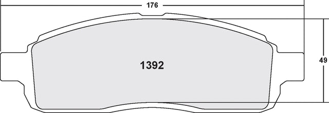 PFC 1392 Brake Pads
