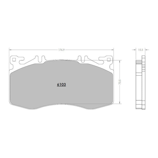 PFC 6103 Front Brake Pads