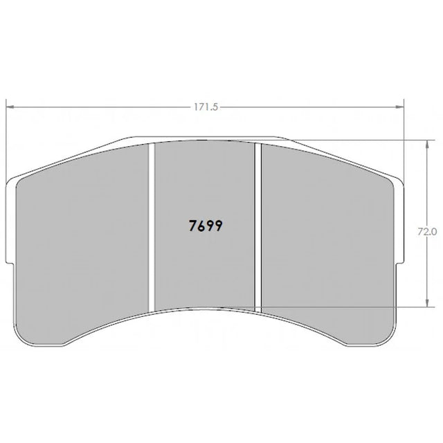 PFC 7699 Front Brake Pads for LAMBORGHINI Huracan ST EVO GT2