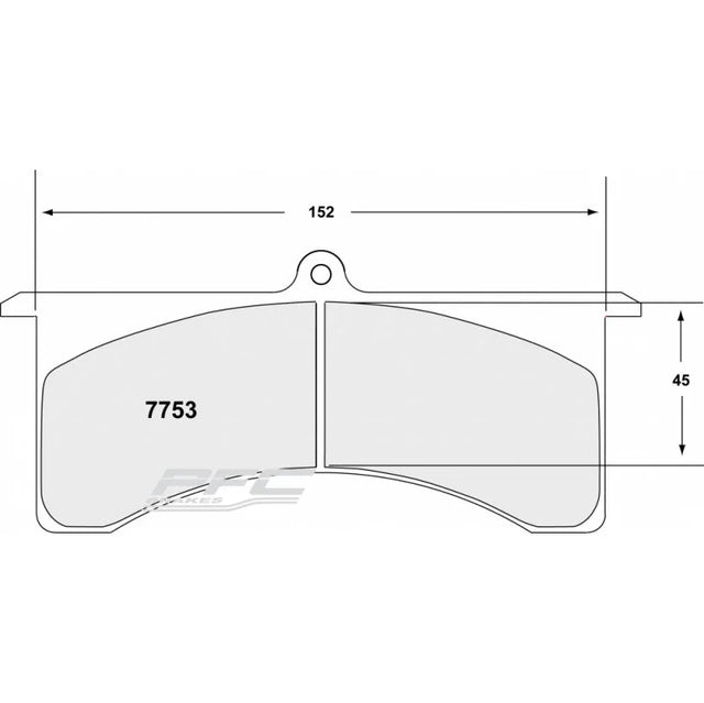 PFC 7753 Brake Pads for Set RACE