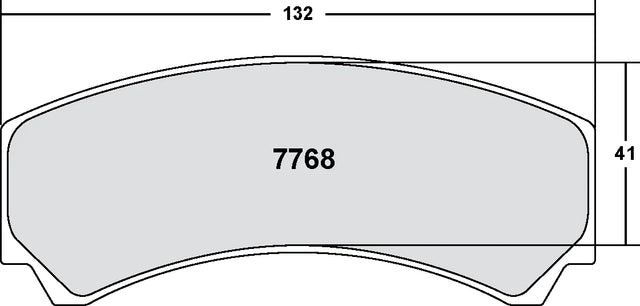 PFC 7768 Brake Pads for Caliper AP CP3215
