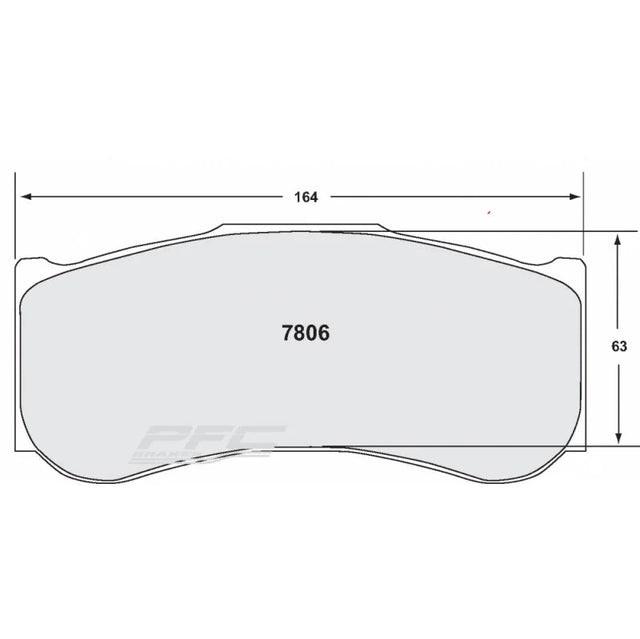 PFC 7806 Front Brake Pads for BMW M4 F8x GT4 Race