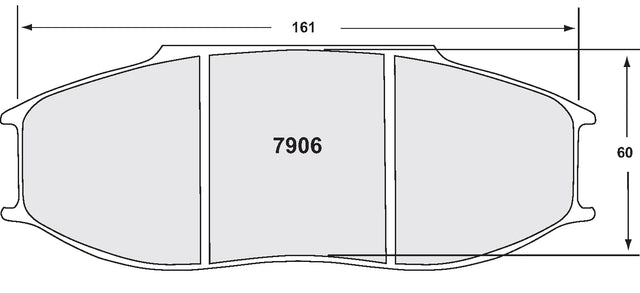 PFC 7906 Front Brake Pads for RENAULT R.S. 01