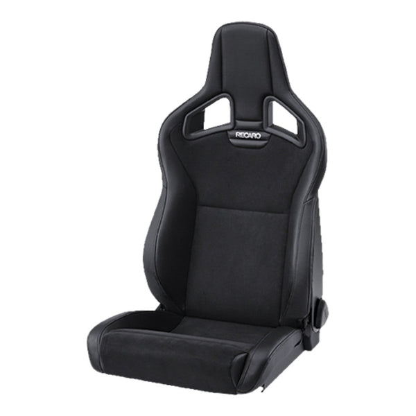 RECARO Cross Sportster CS Sport Seat (ABE) – Standard / Left / Dinamica Black / Artificial Leather Black