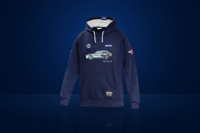 Sparco Lancia Delta S4 Martini Racing Hoodie – Navy / White