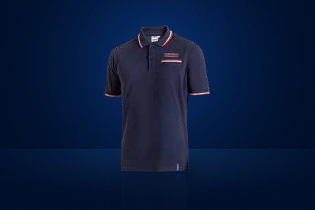 Sparco Martini Racing Pocket Polo Shirt – Navy