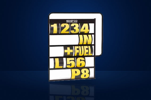 Sparco Pit Signal Board