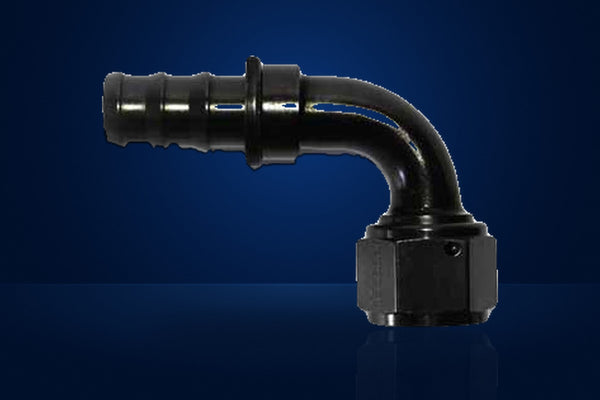 Mocal Push-On Hose End - Female 90° Swivel