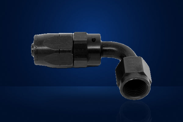Aeroquip Reusable Hose End - Female 90° Swept Tube