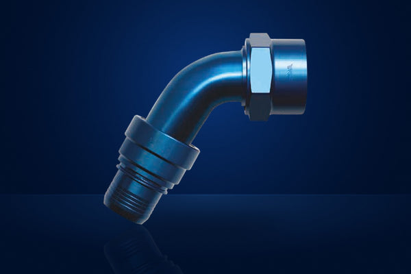 BMRS ProGold Hose End - Female 45° Double Swivel