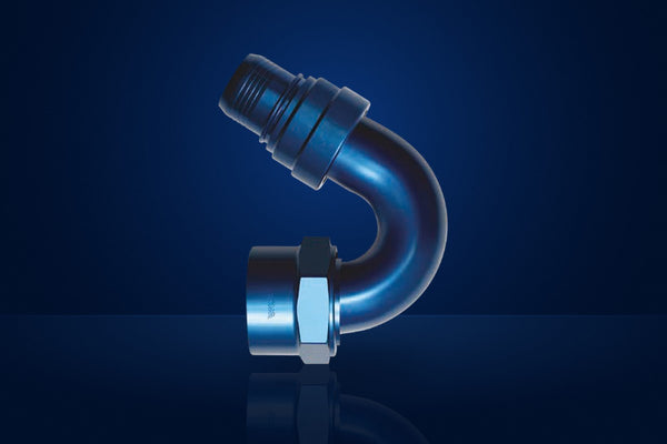 BMRS ProGold Hose End - Female 120° Double Swivel