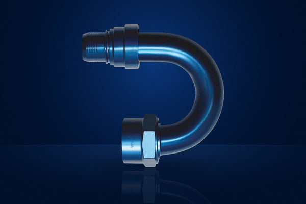 BMRS ProGold Hose End - Female 180° Double Swivel