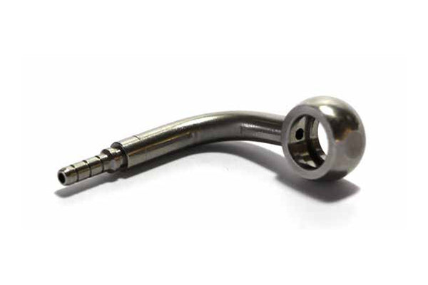 Mocal Swaged TFE Hose End - Banjo with Bend