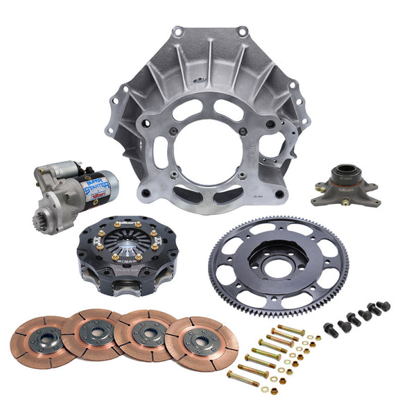 Tilton 102T Aluminium Bellhousing Kits with 5.5" Clutch