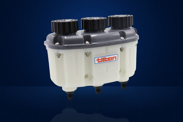 Tilton 3-Chamber Plastic Reservoirs