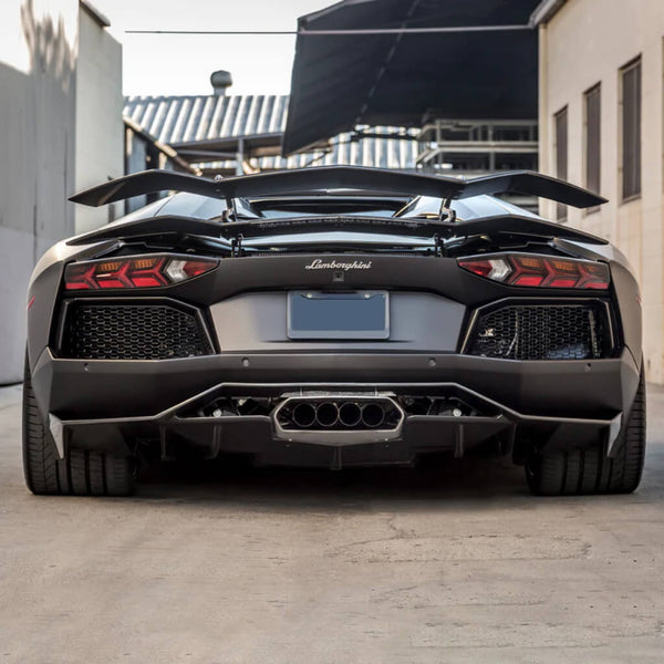 Vorsteiner Wing Zaragoza Edizione (Gloss Carbon) for Lamborghini Aventador LP700-4 2011-2017
